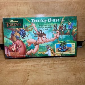Tarzan Treetop Chase 3-D Game by Mattel Complete